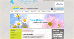 Desktop Screenshot of janineflorist.com.au